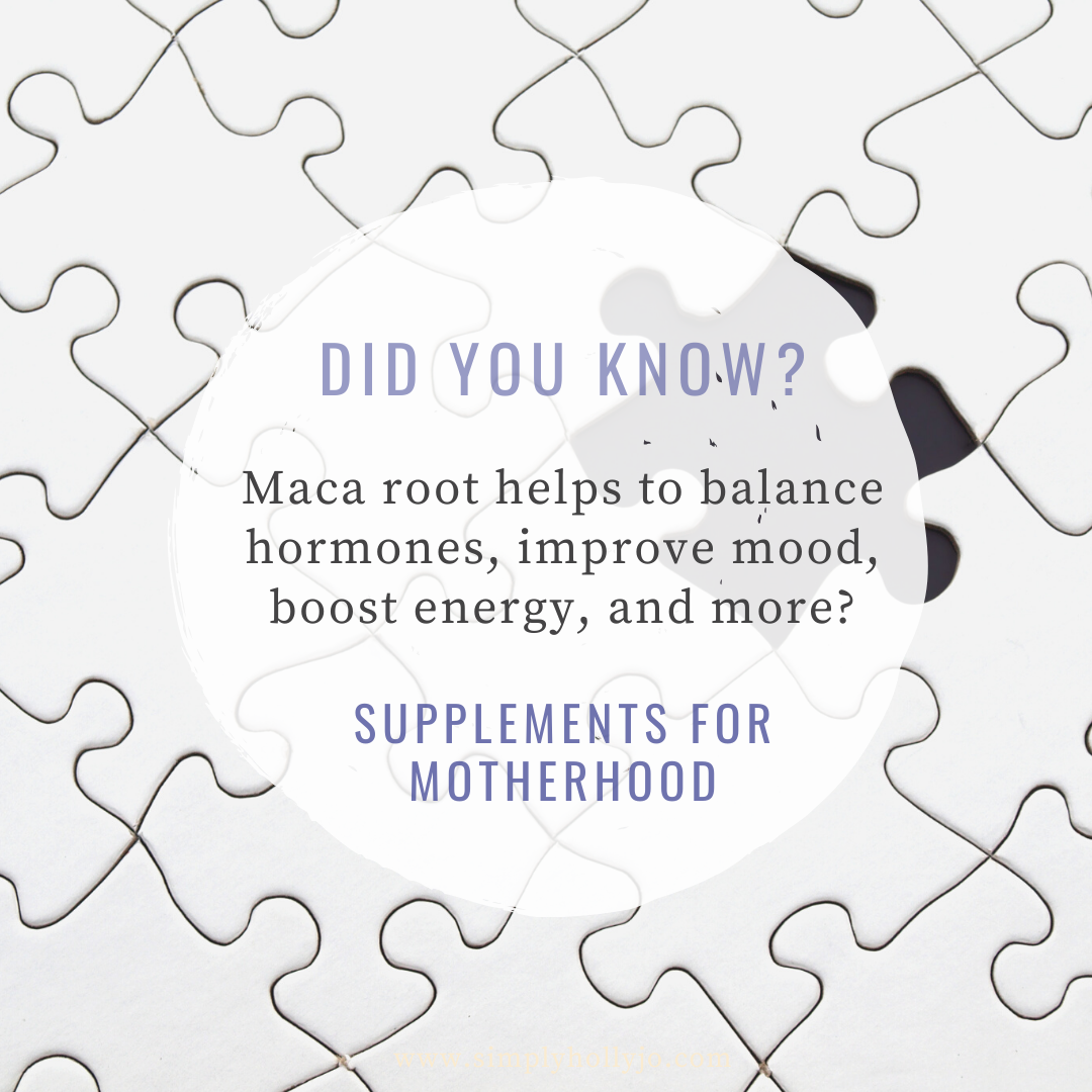 The Benefits of Maca Root | Supplements for Mamas