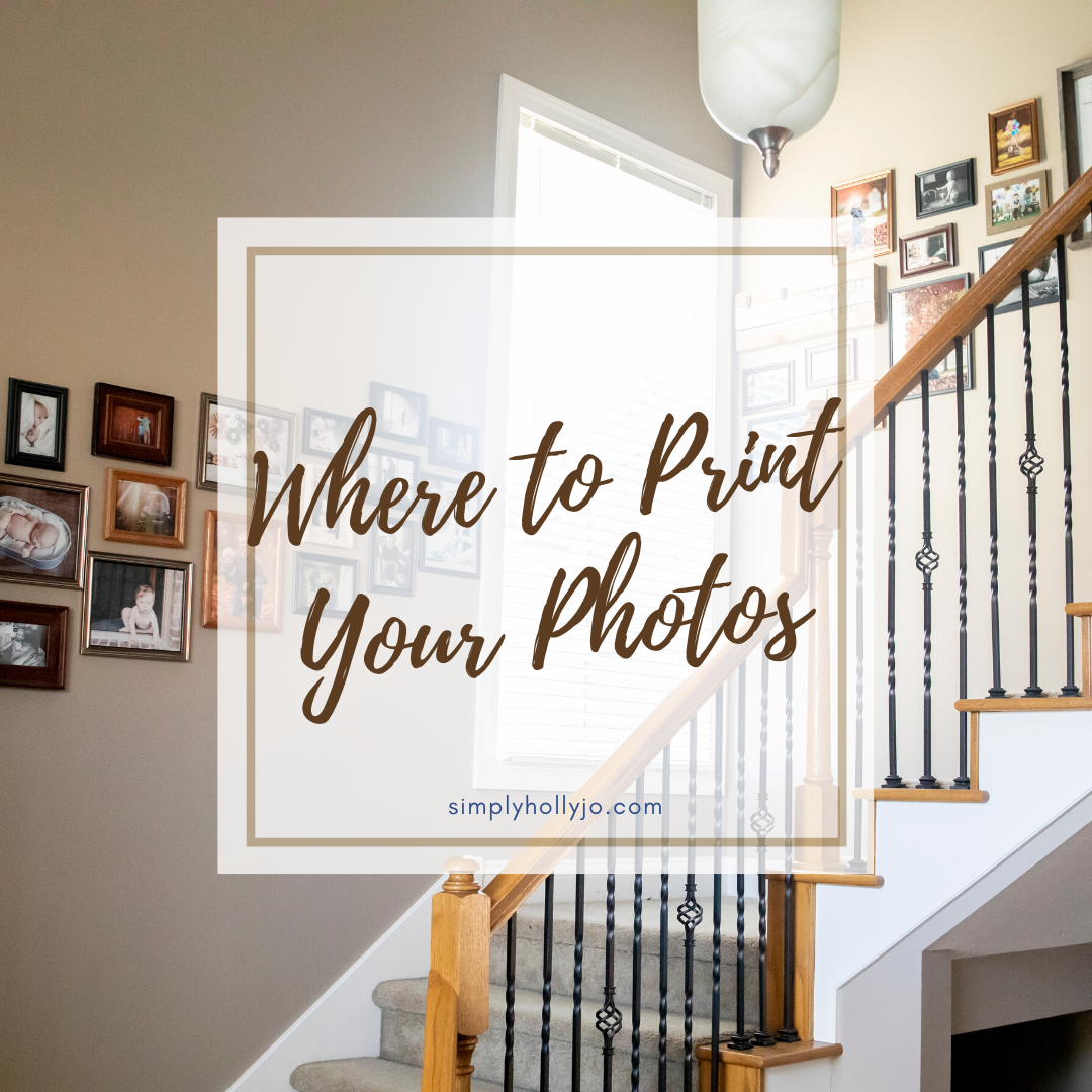 Where to Print Photos from Your Session