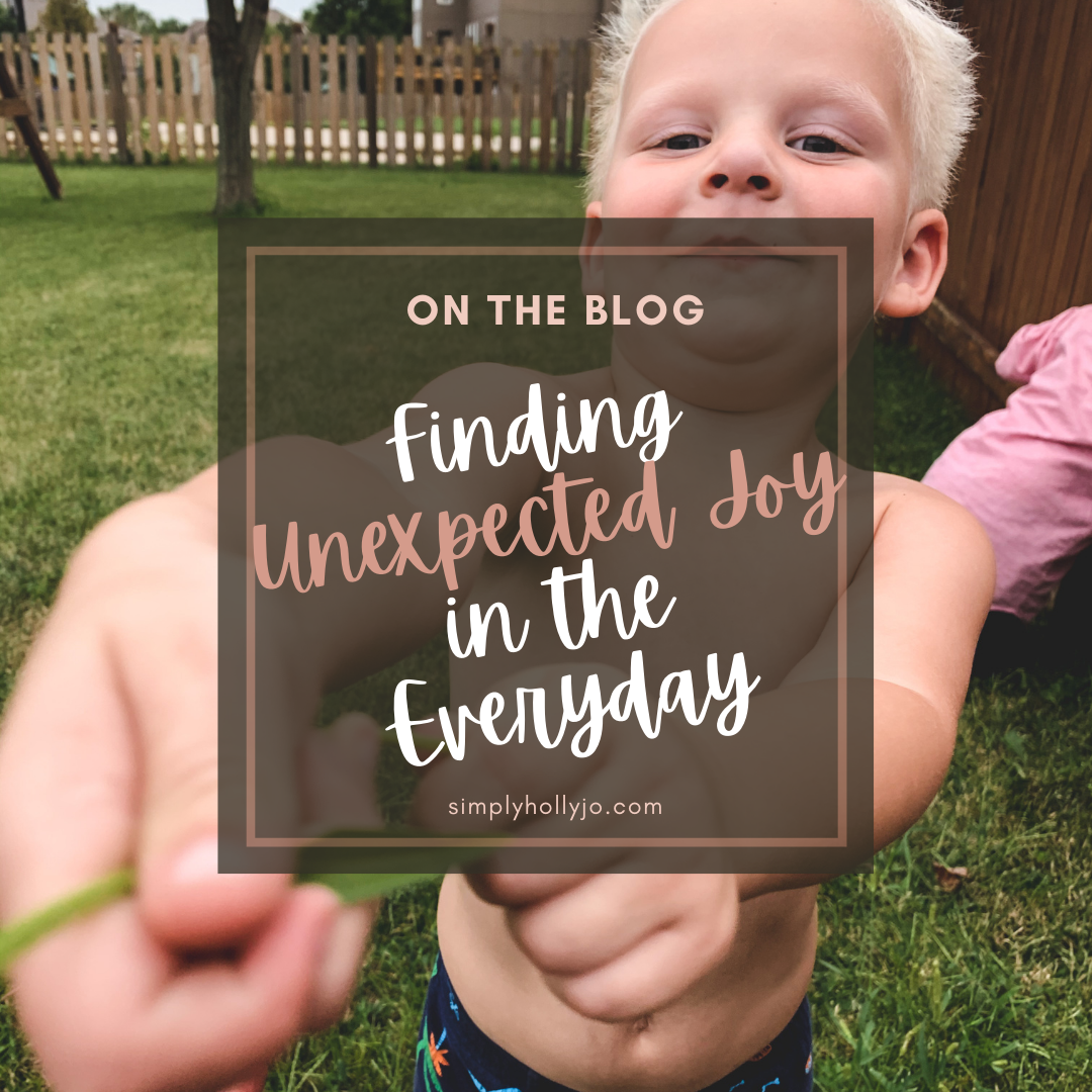 Lazy Days and a Love of Learning | Unexpected Joy